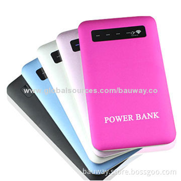 Bauway Polymer Power Bank, 4,300mAh, Dimensions 8*68*120mm